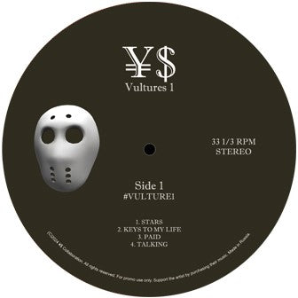 ¥$ (KANYE WEST & TY DOLLA SIGN) - VULTURES 1 [2LP Random Coloured] (PICTURE  SLEEVE)