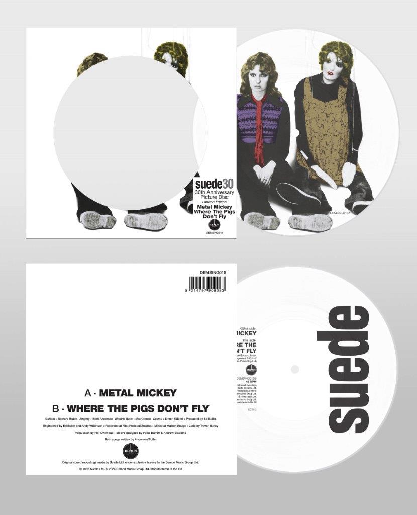 Suede: Metal Mickey – 30th Anniversary Edition (7″ Picture Disc