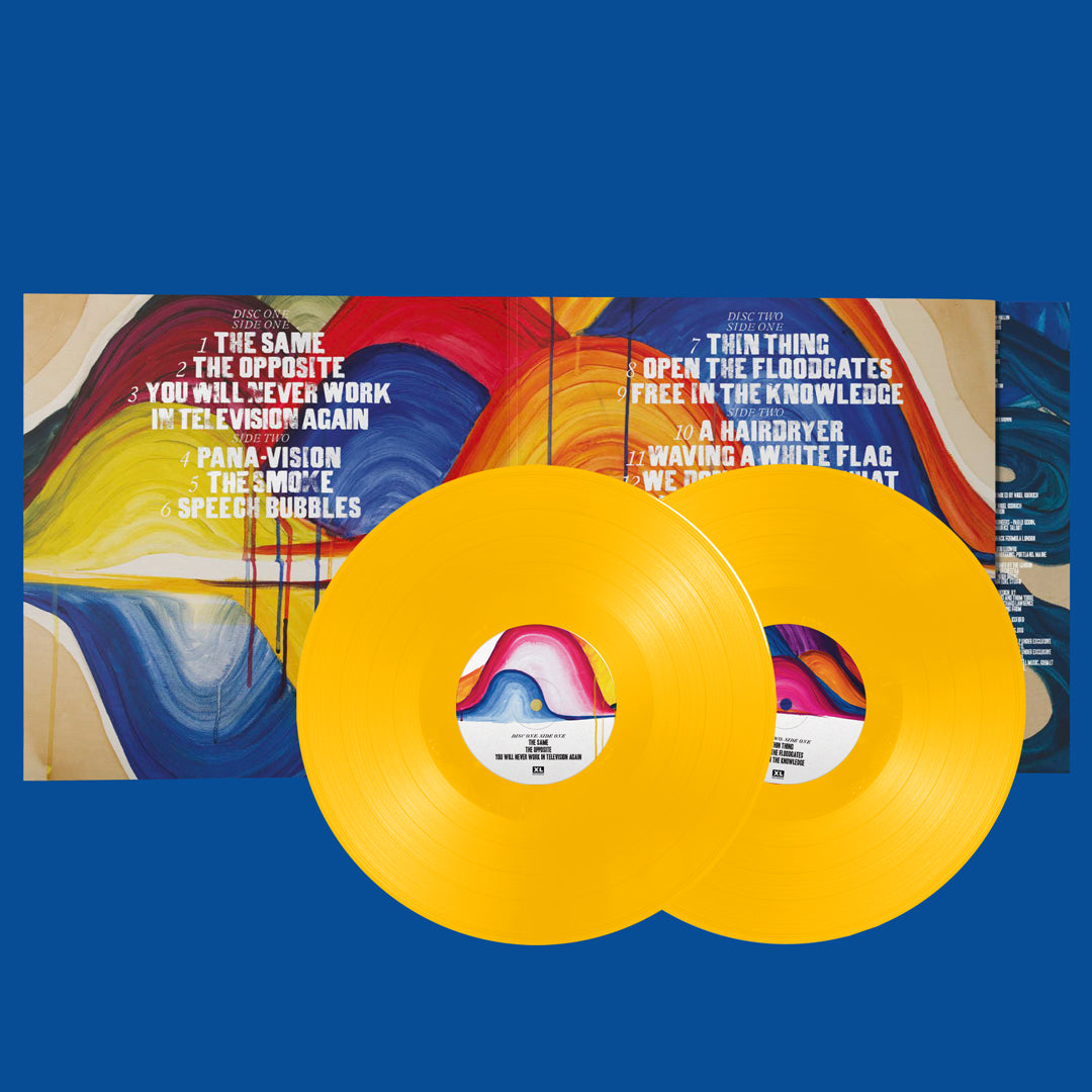 The Smile, Wall of Eyes LP Vinyl Record (Blue Coloured Vinyl) by XL  Recordings