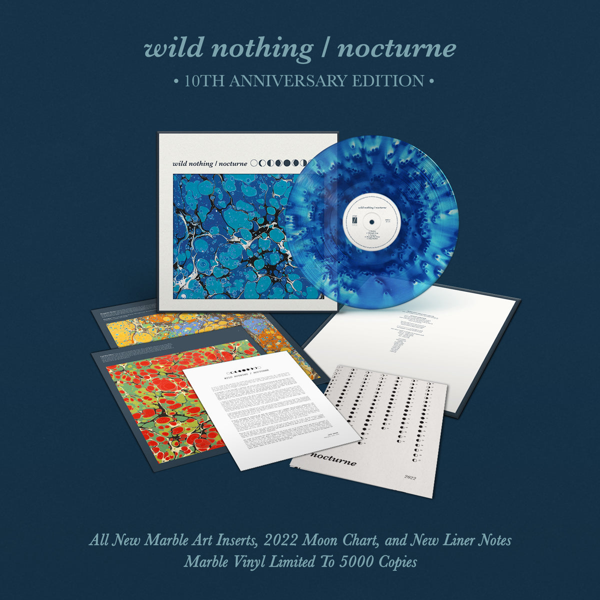 WILD NOTHING NOCTURNE 10 YEAR ANNIVERSARY EDITION newest LIMITED VINYL NEW