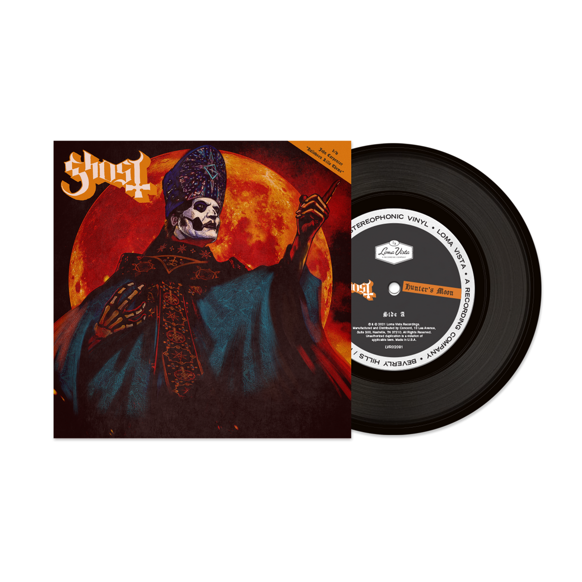 Ghost Hunters Moon Limited Edition 7” Black Vinyl Horizons Music 