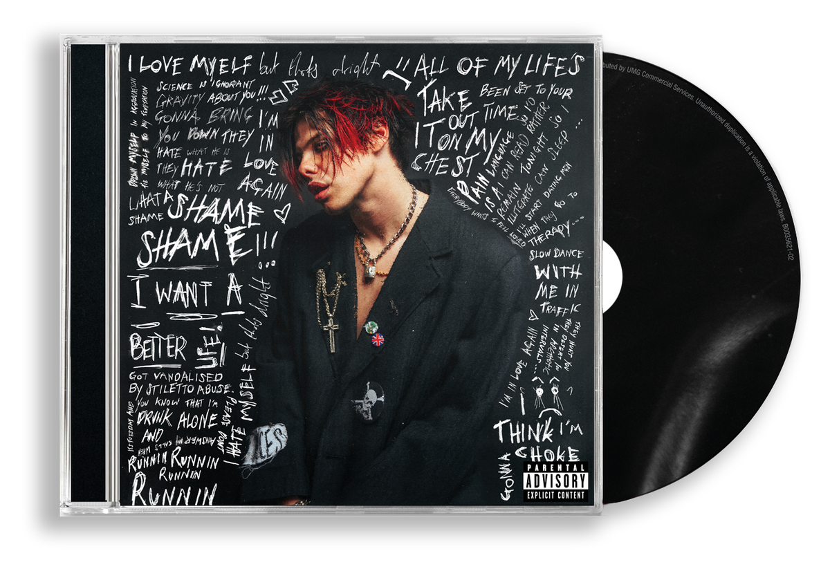 Yungblud yungblud Deluxe orders Transparent VINYL + SIGNED CARD