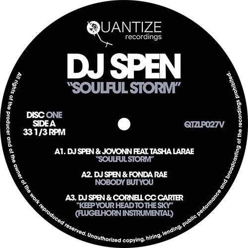 DJ Spen - Soulful Storm [New Vinyl LP] 5060202595129