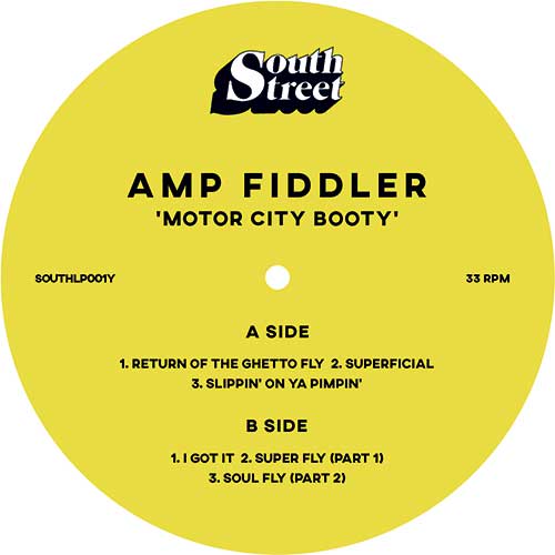 Amp Fiddler Motor City Booty Coloured Vinyl Horizons Music