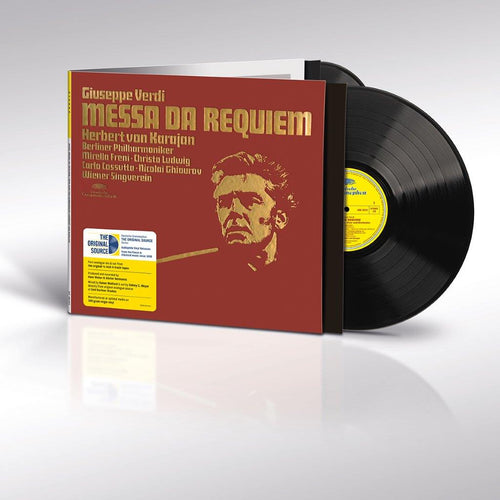 Mirella Freni, Christa Ludwig, Carlo Cossutta, Nicolai Ghiaurov, Herbert von Karajan & Berliner Philharmoniker - Giuseppe Verdi: Messa da Requiem [2LP]