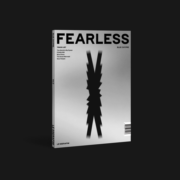 LE SSERAFIM - 1st Mini Album 'FEARLESS' BLUE CHYPRE [CD]