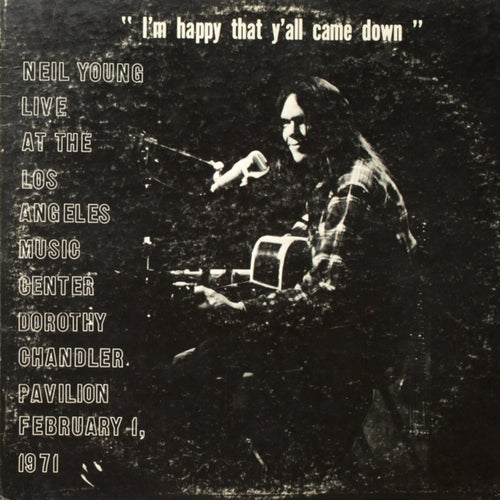 NEIL YOUNG - Dorothy Chandler Pavilion 1971