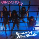 GIRLSCHOOL - Screaming Blue Murder (Blue Marble Vinyl)