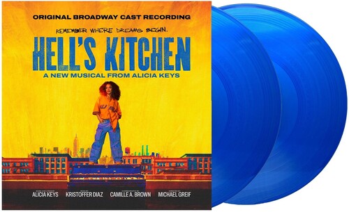 ALICIA KEYS / SHOSHANA BEAN / MALEAH JOI MOON - Hell's Kitchen (Original Broadway Cast Recording) (Transparent Blue 2LP)