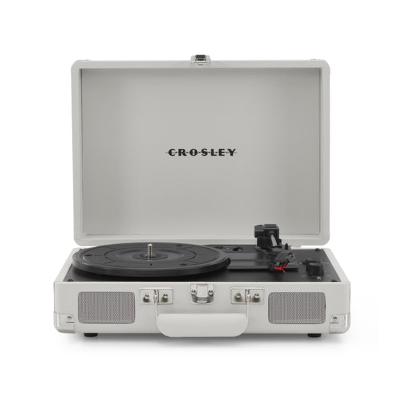 Crosley Cruiser Plus Deluxe Portable Turntable - Now with Bluetooth Out [White Sand]