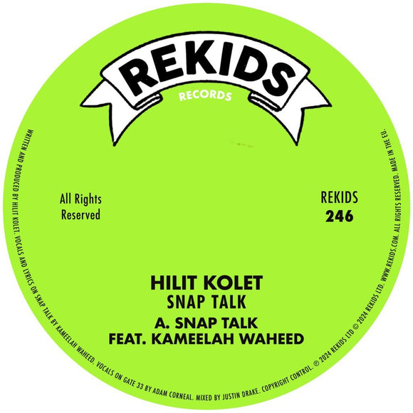 Hilit Kolet - Snap Talk