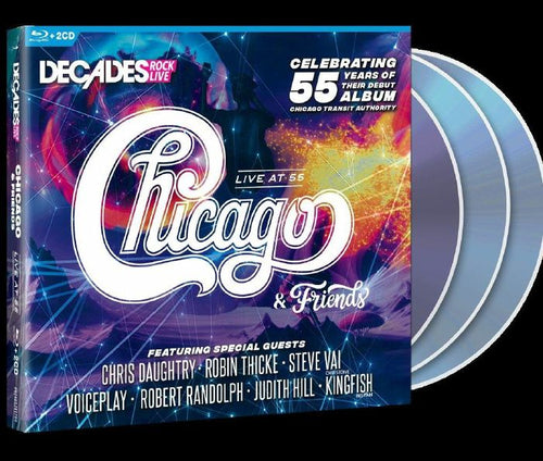 Chicago & Friends - Live at 55 [Blu Ray + 2CD]