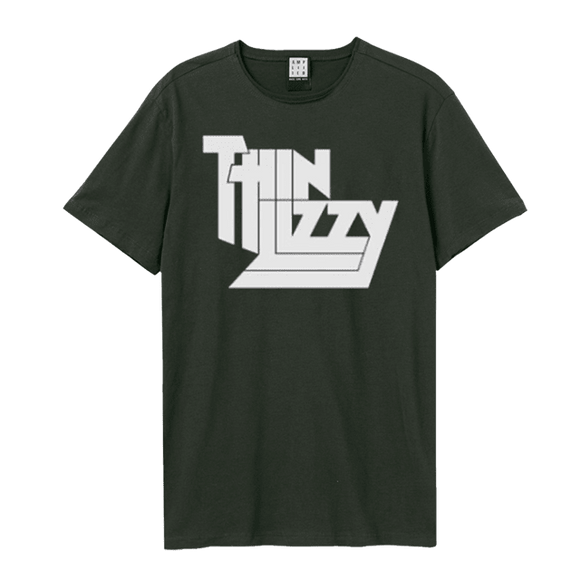 THIN LIZZY - Logo T-Shirt (Charcoal)