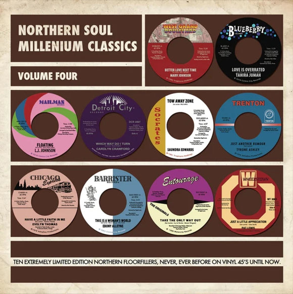 VARIOUS ARTISTS - Northern Soul Millenium Classics Vol. 4 [7