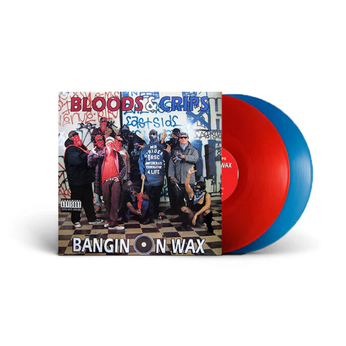 Bloods & Crips - Bangin On wax [2LP Red & Blue]