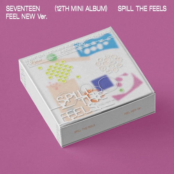 SEVENTEEN - SEVENTEEN 12th Mini Album [CD 'SPILL THE FEELS' FEEL NEW Ver.]