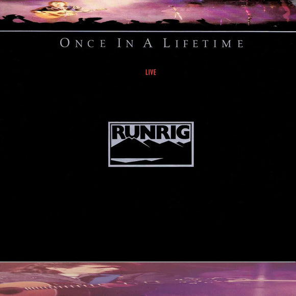 Runrig - Once in a Lifetime, Live (2024 Remaster) [LP Clear]