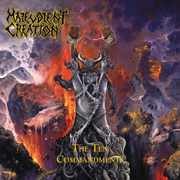 Malevolent Creation - The Ten Commandments [Transparent Blue vinyl]