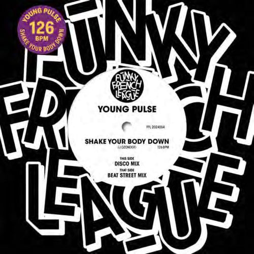 YOUNG PULSE - Shake Your Body Down (Disco Mix/Beat Street) [7" Vinyl]