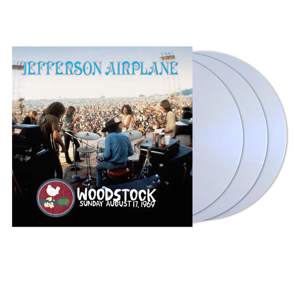 Jefferson Airplane - Woodstock Sunday August 17, 1969 (Limited 55th Anniversary Iridescent “Clouds Breaking” Blue Vinyl Edition) (3LP Set)