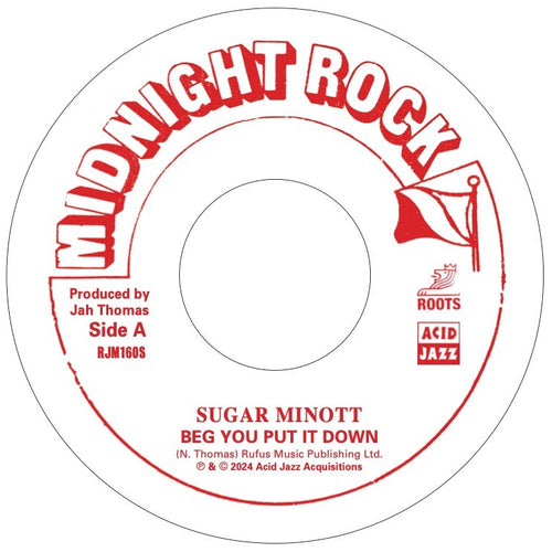 Sugar Minott / Jah Thomas	- Beg You Put it Down / Put Down the Dub [7" Vinyl]