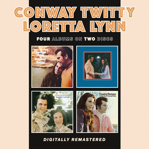 Conway Twitty & Loretta Lynn - We Only Make Believe / Lead Me On / Louisiana Woman-Mississippi Man / Country Partners	[2CD Set]