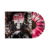 Death - Individual Thought Patterns - Reissue [Foil Jacket - Hot Pink, Bone White and Red Tri Color Merge with Splatter]