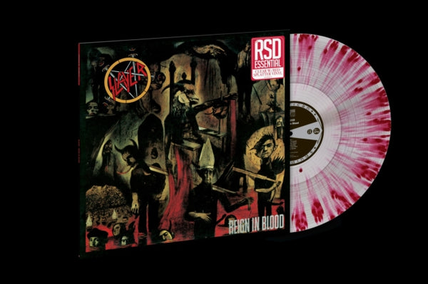 SLAYER - Reign In Blood (Clear/Red Splatter Vinyl) (Rsd Essential 