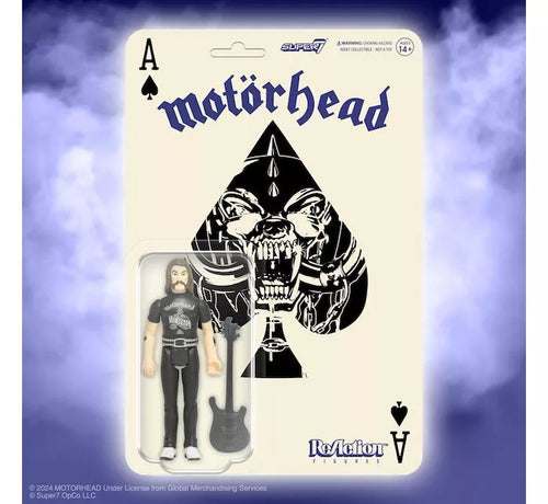 MOTORHEAD - LEMMY ACE OF SHADES REACTION FIGURES