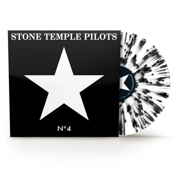 STONE TEMPLE PILOTS - No. 4 (Black/White Splatter Vinyl) (Rocktober)