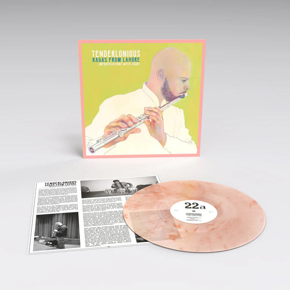 Tenderlonious - Ragas From Lahore - Improvisations with Jaubi [Transparent Pink Marbled Vinyl]