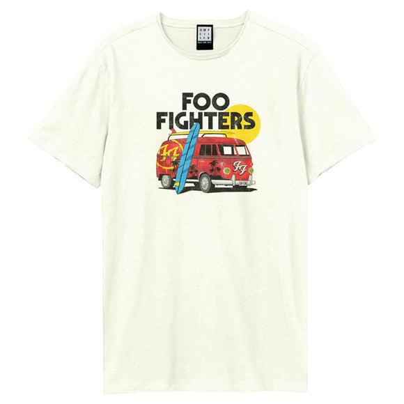 FOO FIGHTERS - Camper Van T-Shirt (White)