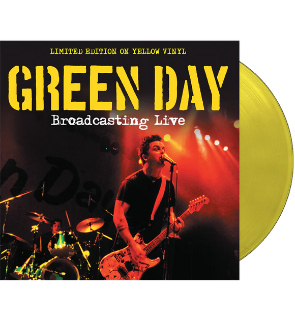 GREEN DAY - Broadcasting Live (Yellow Vinyl)