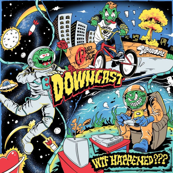 Downcast - WTF HAPPENED? [Yellow Vinyl]