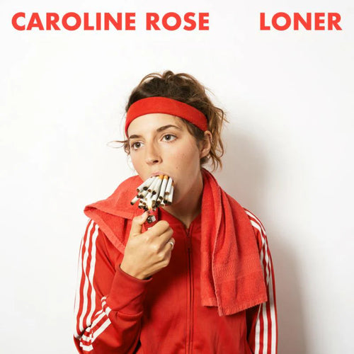 Caroline Rose - LONER [Clear Center with Translucent Red Border]