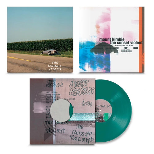 Mount Kimbie - The Sunset Violent: End Of Year Edition [Petrol blue transparent coloured vinyl]