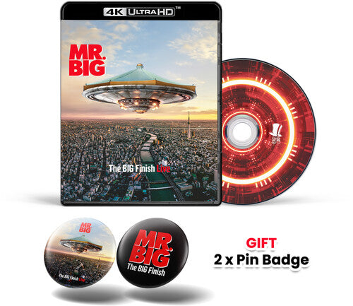 Mr. Big - The BIG Finish Live [BLUR 4K Ultra HD Blu-ra W/ 2 pin badges]