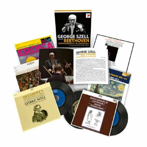 GEORGE SZELL - … CONDUCTS BEETHOVEN SYMPHONIES 1-9 & OVERTURES [7CD]