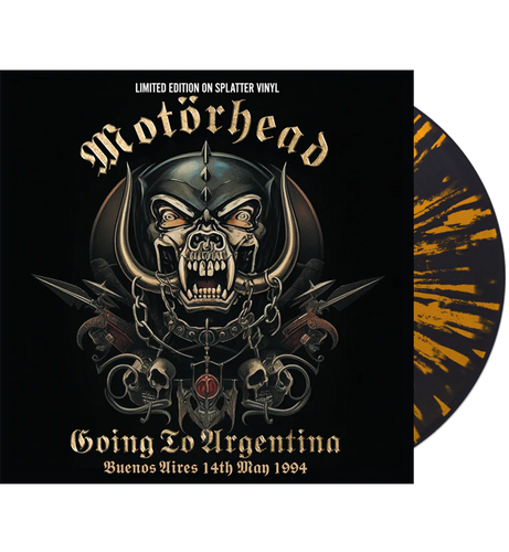 MOTORHEAD - Going To Argentina (Black & Orange Splatter Vinyl)