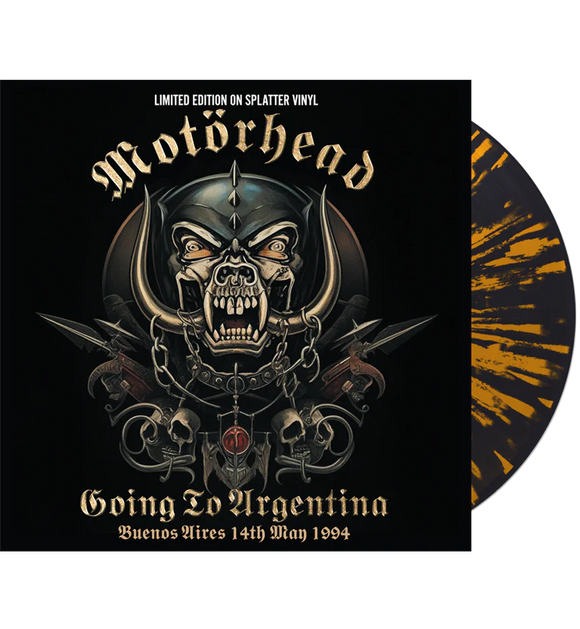 MOTORHEAD - Going To Argentina (Black & Orange Splatter Vinyl)