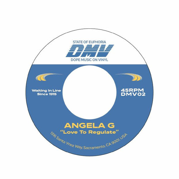 LUDWIG HILL / ANGELA G - Going Out With A Fith / Love To Regulate [7