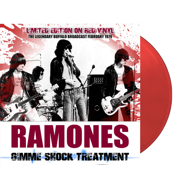 RAMONES - Gimme Shock Treatment (Red Vinyl)