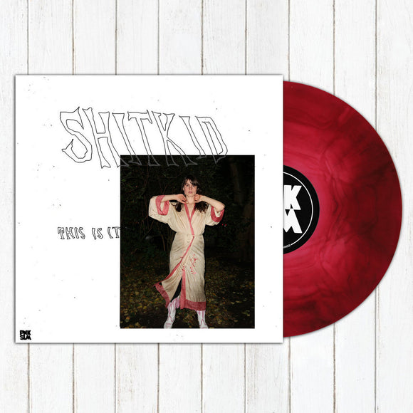 ShitKid - This Is It EP [Red Galaxy Vinyl, Third Pressing]