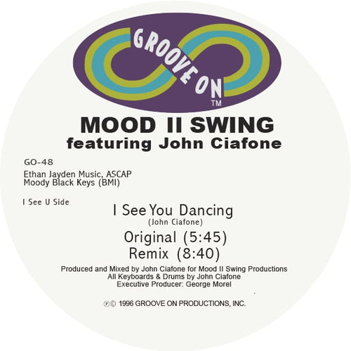 Mood II Swing Featuring John Ciafone - I See You Dancing