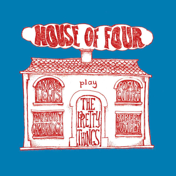 Andy Lewis, Popincourt, Papernut Cambridge, Robert Rotifer - House of Four EP [10EP inch vinyl plus postcard]