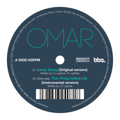 Omar – Lovey Dovey / This Thing called Life [7" Vinyl]