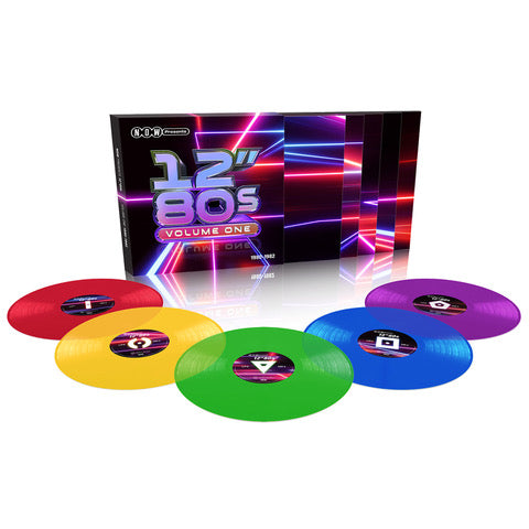 Various Artists - NOW 12" 80's: Part One - 1980 - 1982 [5LP Coloured Box Set]