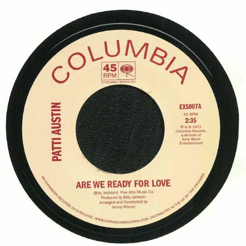 Patti AUSTIN - Are We Ready For Love [7" Vinyl]