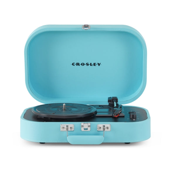 Crosley Discovery Portable Portable Turntable - Now with Bluetooth Out [Turquoise]