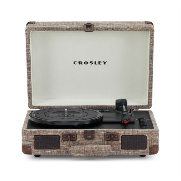 Crosley Cruiser Plus Deluxe Portable Turntable - Now with Bluetooth Out [Havana]